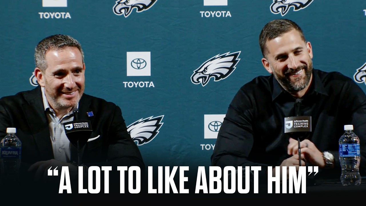 Howie Roseman & Nick Sirianni on Drafting Makai Lemon on Day 1