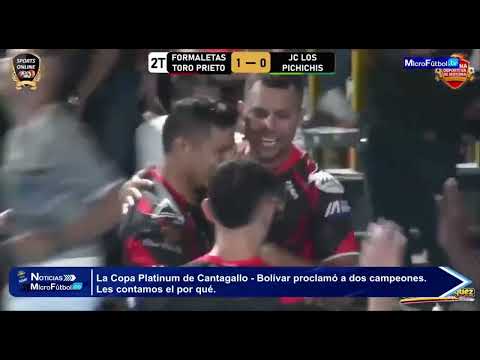 La Copa Platinum de Cantagallo - Bolívar proclamó a dos campeones. Les contamos el por qué.