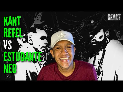 Kant e Refel x Estudante e Neo | SEMIFINAL | 143ª Batalha da Aldeia | REACT BLACKIEL