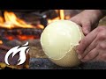 The world's largest boiled egg | Fire Kitchen style ASMR 🔥🔥🔥