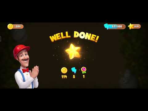 Gardenscapes level 2674 to 2690