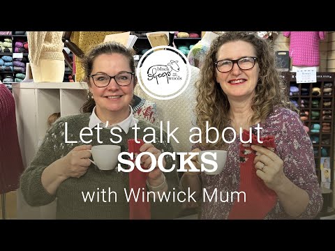 Let's talk about socks with Winwick Mum - *Exclusive* Black Sheep Ruby socks pattern