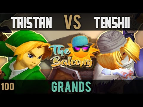 2017 06 Melee @ the Balcony 100 - Grands ft. Tenshii (Sheik) VS Tristan's Rule (Link)