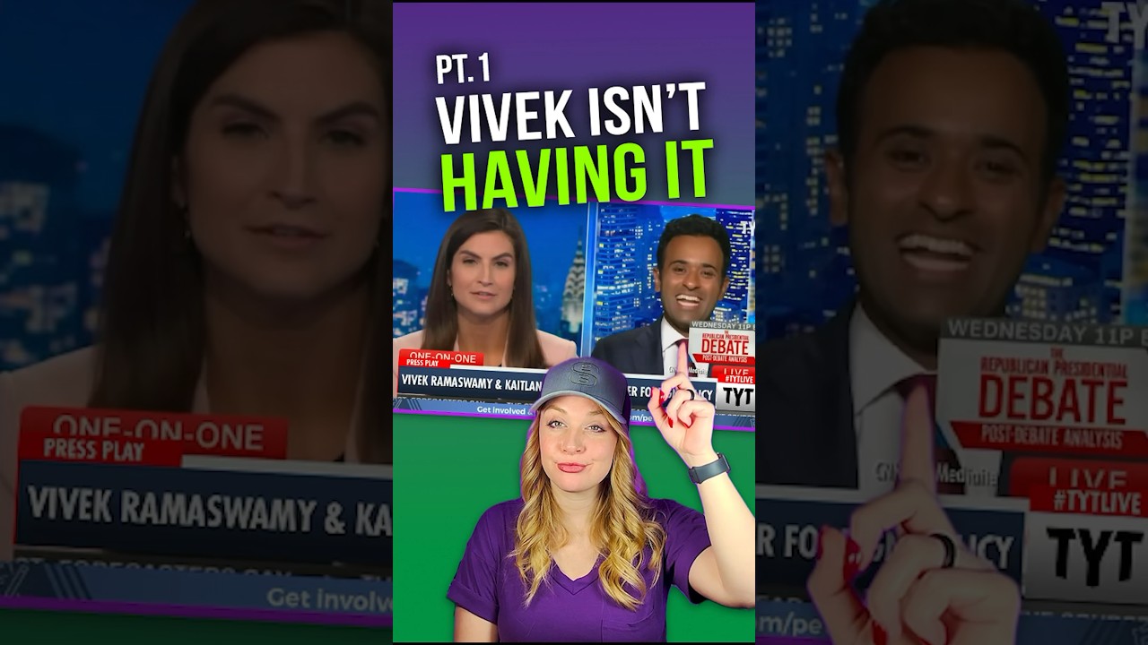 CNN attempts to corner Vivek using 2A… REGRET ENSUES. P1 #shortsvideo #shortsfeed #shorts