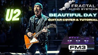 U2 - BEAUTIFUL DAY GUITAR COVER &amp; TUTORIAL ( FM3)