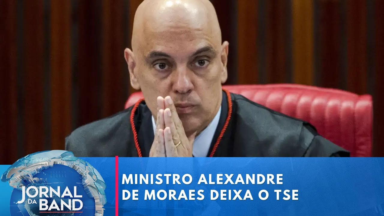 Alexandre de Moraes se despede do Tribunal Superior Eleitoral | Jornal da Band