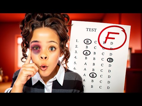 Nova got a “F” and a BLACK EYE