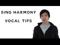 How To Sing Harmony - Vocal Tips For Singing ...