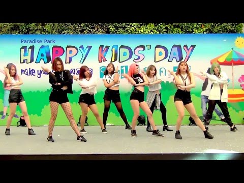 160109 Girls9 cover SNSD - The Boys + You Think @Paradise Park K-POPS Cover Dance 2016 (Audition)