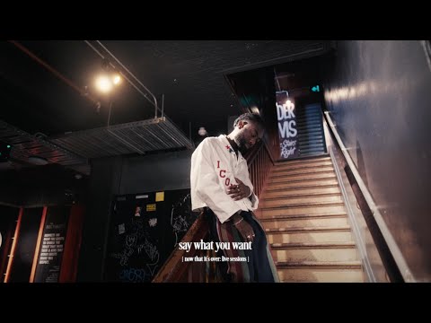 Adrian Dzvuke - say what you want (now that it’s over: live sessions)