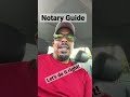 How To Complete A Notary Notary Shorts Notarypublic