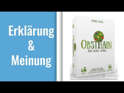 Obsthain (Board Game Circus) - Erklärung & Meinung