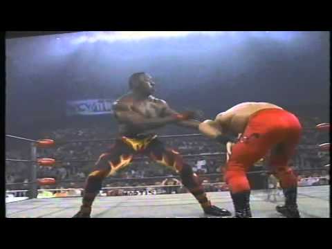 Booker T vs Chris Benoit WCW Monday Nitro Highlights