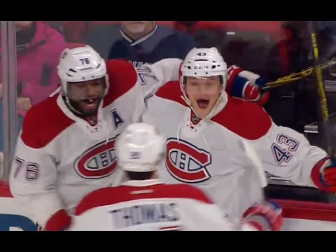 Daniel Carr First NHL Goal on First Shift vs Carolina