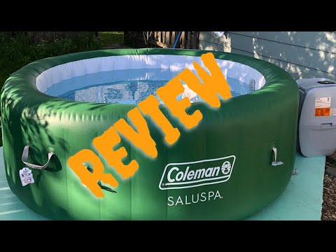 Coleman Saluspa Inflatable Hot Tub Spa Review