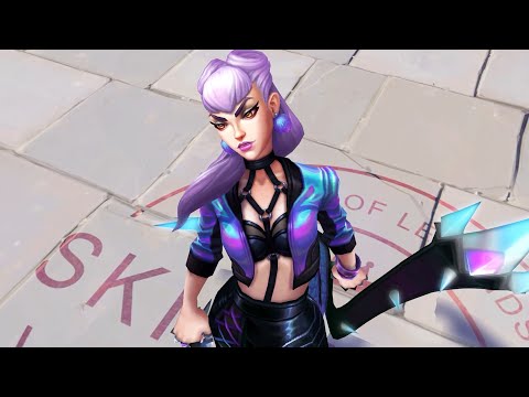 KDA ALL OUT Evelynn Skin - Detailed Spotlight