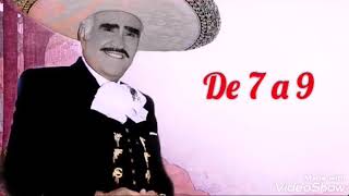 De 7 a 9 (letra) Rich* - Vicente Fernández