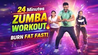 Download lagu 24 Minutes Non - Stop Zumba Dance Workout | enjoy the music & Lose Weight | Step-N-Rise mp3