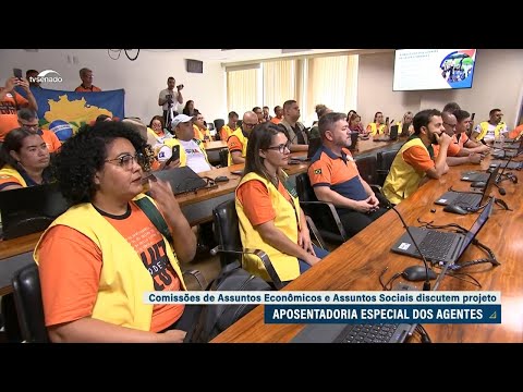 Aposentadoria especial de agentes de saúde recebe apoio em audiência