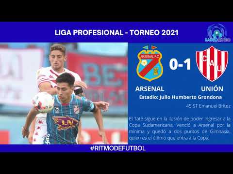 Arsenal 0 - Unión 1 Liga Profesional 2021