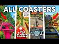 Planet Coaster 2 EXCLUSIVE Look At ALL Roller Coasters In My Theme Park