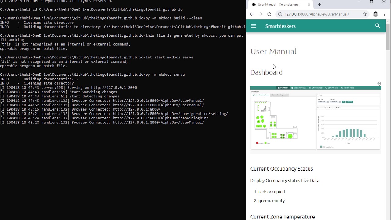 mkdocs a cool way to build documentation