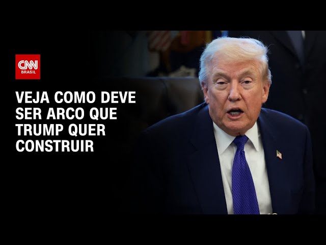 Trump quer construir arco em Washington DC | LIVE CNN