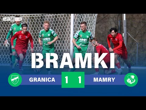 21. kolejka forBET IV LIGA. Granica Kętrzyn - Mamry Giżycko. Bramki