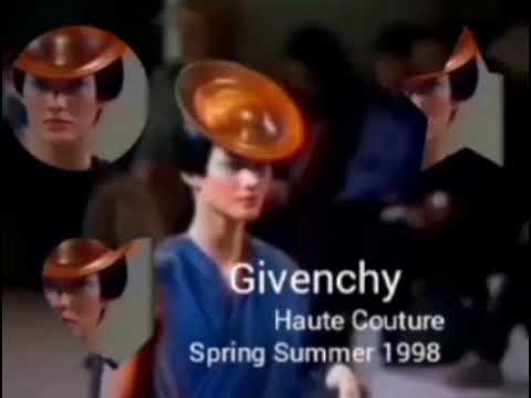 Gisele Bundchen Givenchy by Alexander McQueen Haute Couture SS 1998 & FW 1998