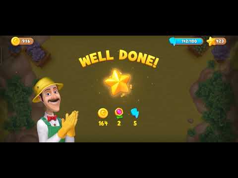 gardenscapes games#2717 & 2718 level complete 💯