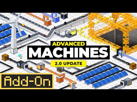 Minecraft Bedrock: Advanced Machines 2.0 (Tech-Mod der nächsten Stufe)