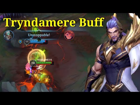 Tryndamere Buff Is OP To Solo Lane! Tier S 0 Dead Patch 4.1B Gameplay - League of Legends: Wild Rift
