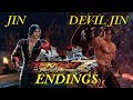 Tekken 7 Jin Ending Secret Ending Devil Jin Ending