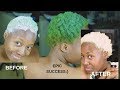 HOW TO: Color Blonde Hair | GREEN to BLONDE