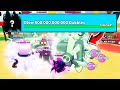 Reaching 500 BILLION Bubbles In Bubble Gum Simulator Infinity