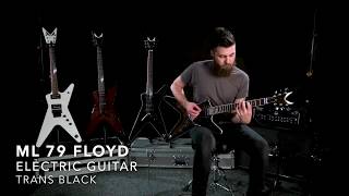 Video thumbnail for Dean ML 79 Floyd Electric Guitar, Trans Black | Demonstration by Gear4music Guitars