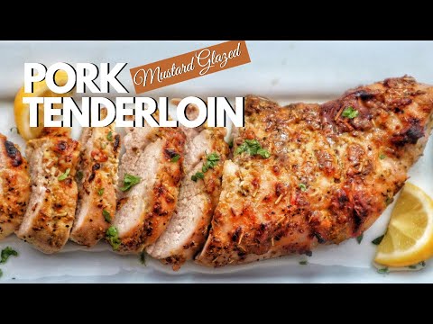 Mustard Glazed Pork Tenderloin In Air Fryer | Pork...