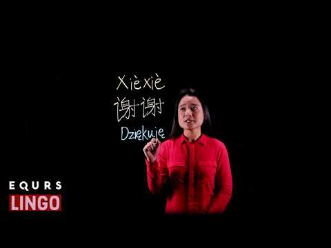🇨🇳  CHIŃSKI | Podstawowe Zwroty | HSK 1 | Lekcja 2 | Dziękuję | 谢谢 🇨🇳