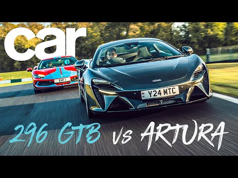Ferrari 296 GTB vs McLaren Artura Review | Supercar Track Battle