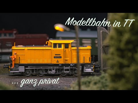 Modelleisenbahn in TT ganz Privat