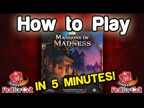 How To Play Mansions of Madness (1st Edition) | Roll For Crit