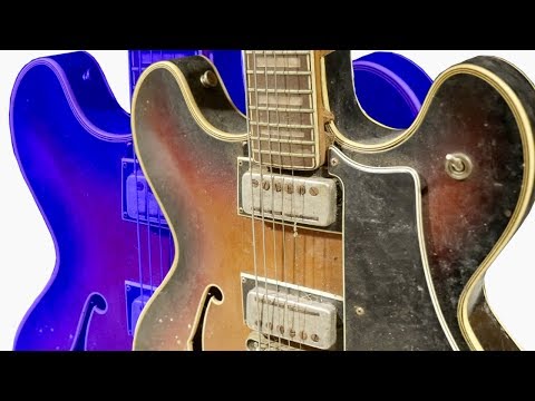 Saving Grandpa's Old Guitar For Grandson | 1960s Wurlitzer Hollow Body 7743