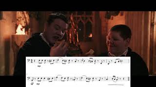 Chamber of Secrets: "Cakes for Crabbe and Goyle" with tuba sheet music