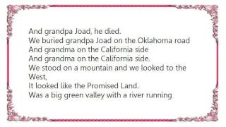 Country Joe McDonald - Tom Joad Lyrics