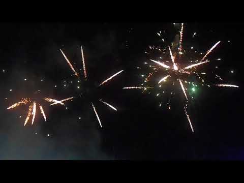 feu d'artifice sennecey le grand (partie 2) aout 2017