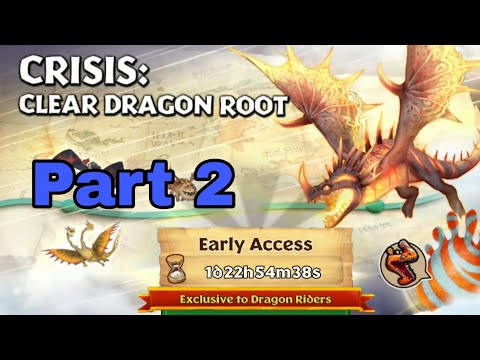 CRISIS:CLEAR DRAGON ROOT Part 2 - New Gauntlet Event - Dragons:Rise of Berk