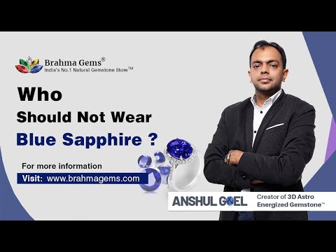 Who Should Not Wear Blue Sapphire / Neelam