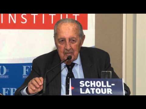 Peter Scholl-Latour - "Vom arabischen Frühling in den arabischen Winter" (FPÖ-Bildungsinstitut)