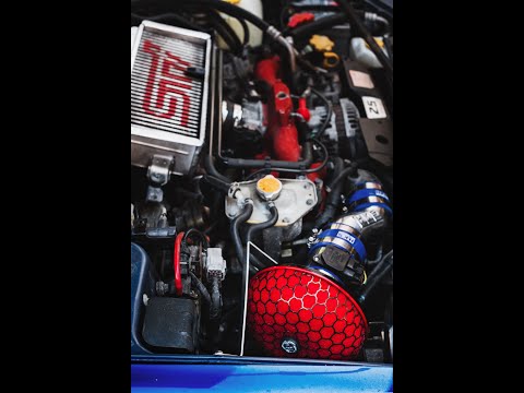 HKS Racing Suction Intake - JDM Subaru Forester STi SG9 #shorts
