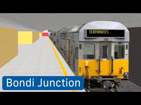 Trains at Bondi Junction (Trainz: A New Era)